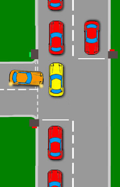 Blocking an Intersection