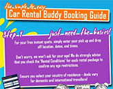 Car Rental Buddy Booking Guide Infograph