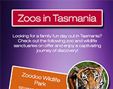 Check Out These Top Zoo Attractions in Tasmania Infograph