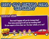Guide to Getting the Best Car Rental Deal Infograph